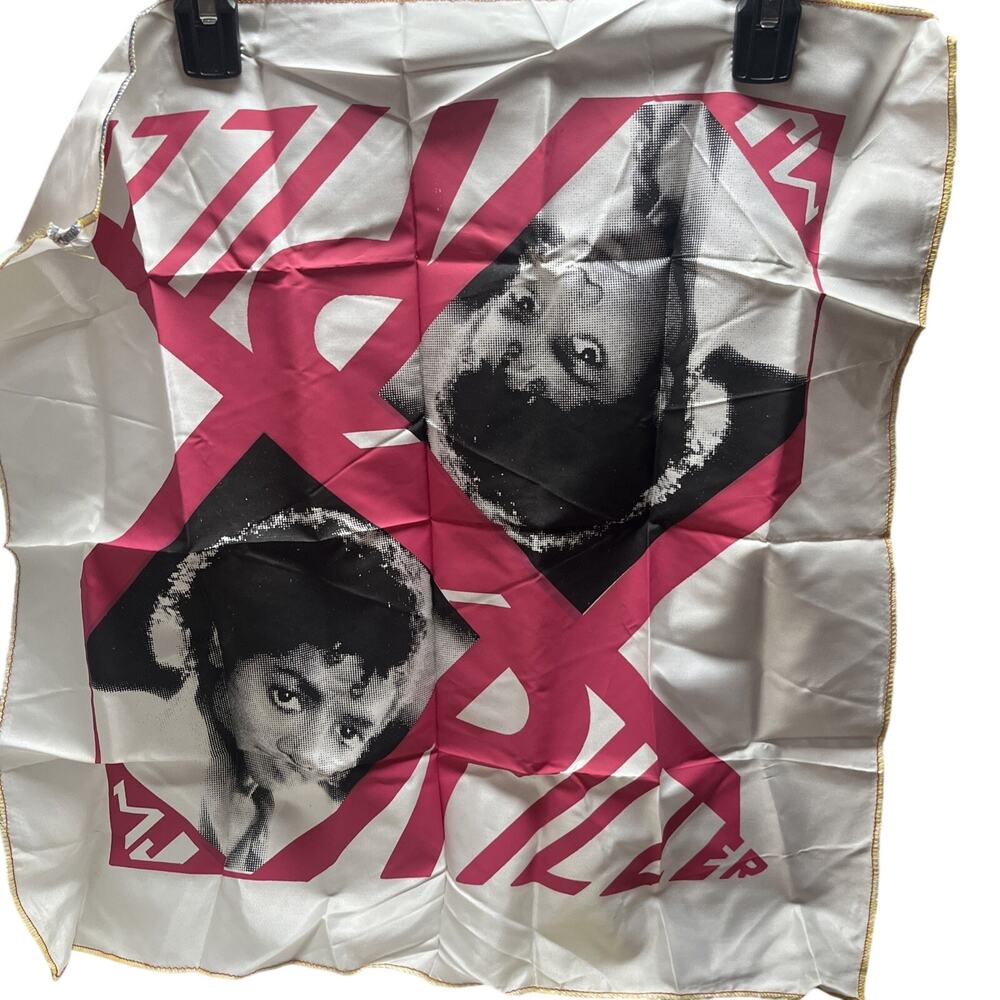 1980s Michael Jackson Thriller Handkerchief 21x21" Bandana Music Memorabilia